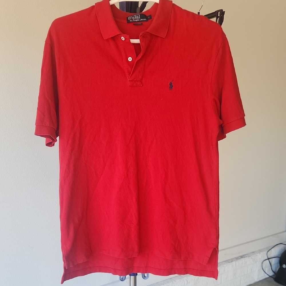 Polo by Ralph Lauren Men's Vibrant Red Polo Shirt